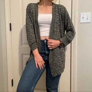 Fresh Gray Cardigan
